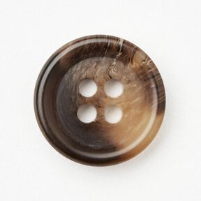 4-gats knoop rond [Ø 15 mm] – zwartbruin, 