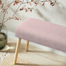 Decostof Half panama lichte structuur – roze/lichtbeige,  thumbnail number 7