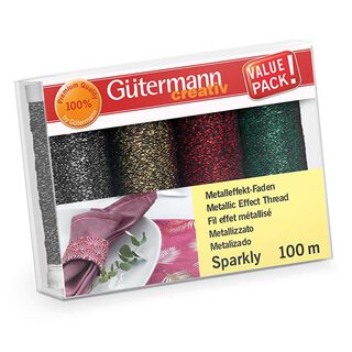 Naaigarenset Sparkly [4 spoelen per 100 m] | Gütermann, 