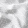 Decostof Half panama Pijlmotief – lichtgrijs,  thumbnail number 2
