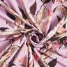 Katoenjersey Digitale print van grote lelies – pastelviolet/greige,  thumbnail number 3