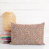 Decostof Half panama Grote bloesems – natuur/pink,  thumbnail number 9