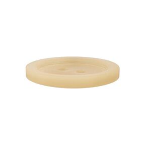 Kunststof knoop 2-gats basic - lichtbeige, 