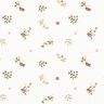 Katoenjersey Bloemen en harten – ecru,  thumbnail number 1