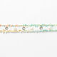 Webband Oogjes en parels [25 mm] – wit/neongroen,  thumbnail number 2