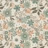 Decostof half panama bloemenpracht – riet/natuur,  thumbnail number 1
