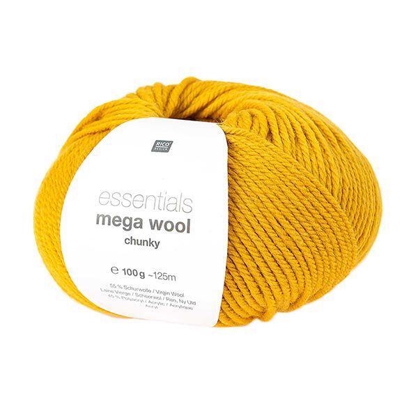 Essentials Mega Wool chunky | Rico Design – mosterd,  image number 1