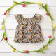Katoenjersey bloemenweide – lichtblauw,  thumbnail number 6