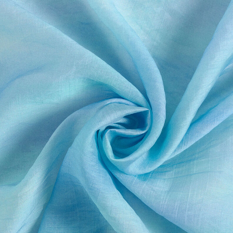 Lichte Tencel-batik – aquablauw,  image number 4