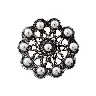 Metalen knoop oogje – zilver, 