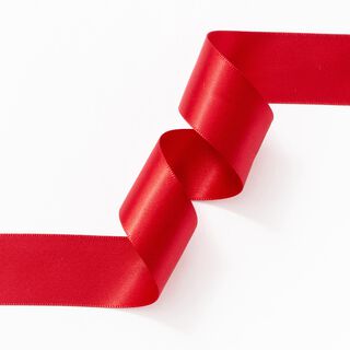 Satijnband [25 mm] – rood, 
