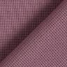Mini Katoenen wafel jersey effen – aubergine,  thumbnail number 4