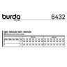 Broek | 7/8-broek, Burda 6432 | 34 - 46,  thumbnail number 5
