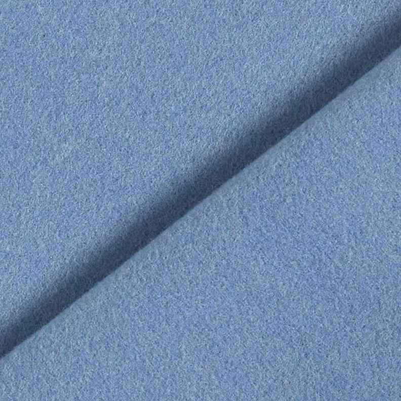 Mantelstof gerecycled polyester – jeansblauw,  image number 3