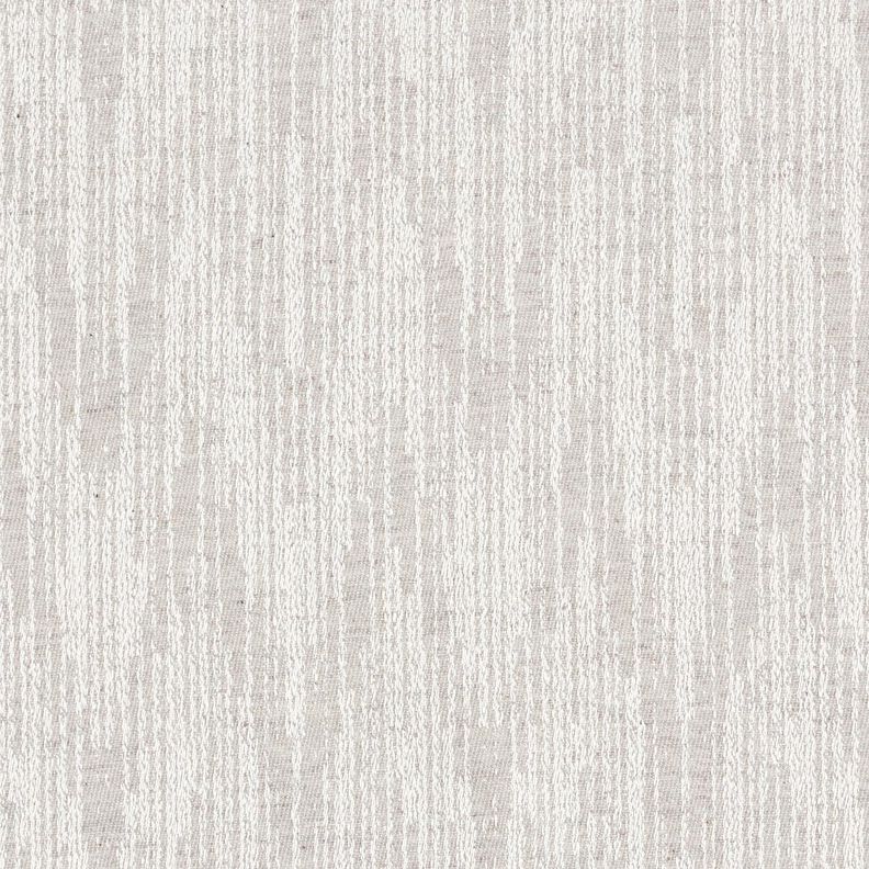 Decostof Jacquard abstracte stof gerecycled – nevelgrijs, image number 1