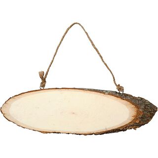 Rustiek deurbordje van hout, 