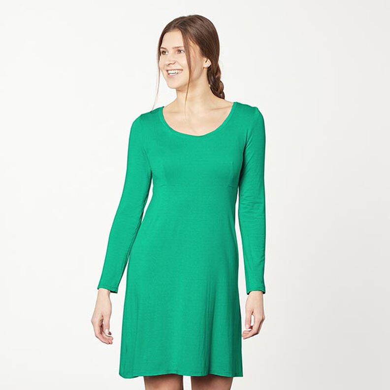 Katoenjersey medium effen – groen, image number 6
