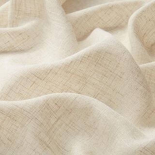 Gordijnstof voile linnenlook 300 cm – natuur, 