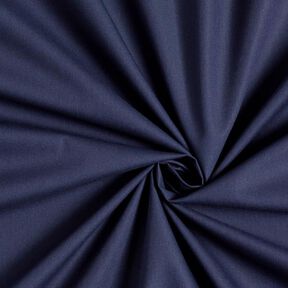Katoenpopeline Effen – marineblauw, 