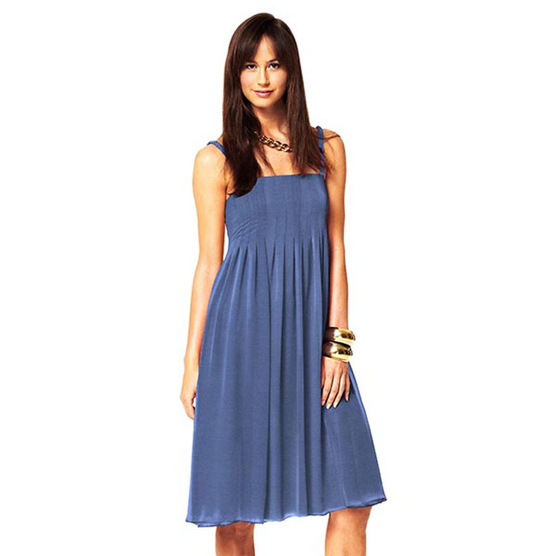 Viscose jersey medium – jeansblauw,  image number 5