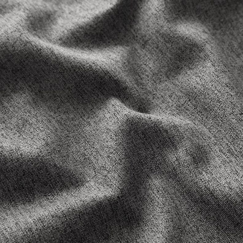 Bekledingsstof fijne melange – donkergrijs,  image number 2