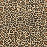Decostof Katoensatijn Luipaardpatroon – bruin,  thumbnail number 1