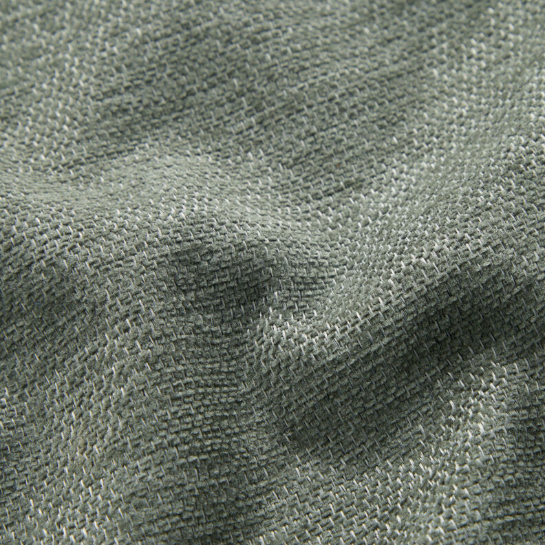 Bekledingsstof Chenille Mix – riet/zilvergrijs,  image number 2