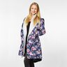 Softshell Bloemen – indigo/roze,  thumbnail number 5