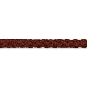 Katoenen koord [Ø 5 mm] – donkerbruin, 