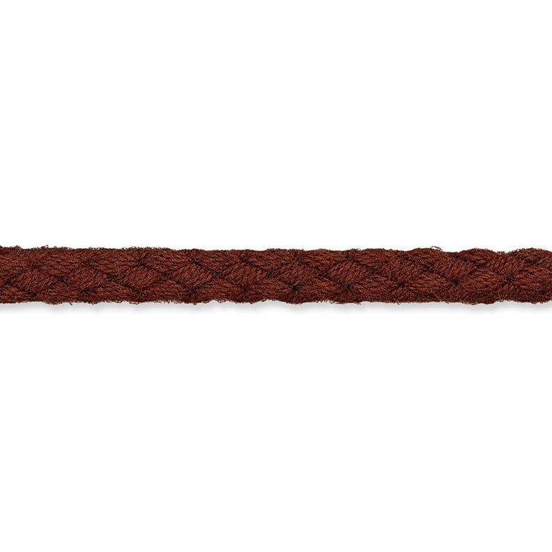 Katoenen koord [Ø 5 mm] – donkerbruin,  image number 1