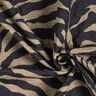 Bekledingsstof Jacquard Zebra – kaki/zwart,  thumbnail number 3