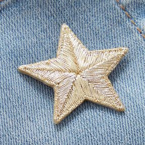 Applicatie Ster – goud metallic, 