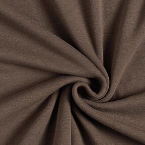 Alpenfleece Knuffelsweat Effen – middelbruin, 