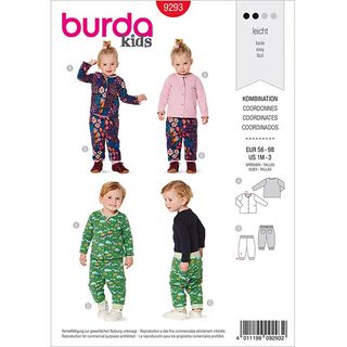 Jas, Burda 9293 | 56-98, 