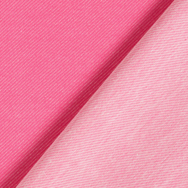 Katoenjersey Jeanslook – neon pink, image number 3