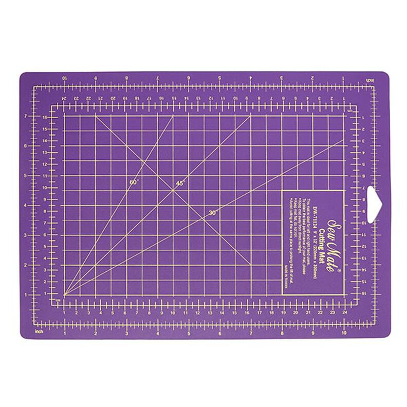 Snijmat 22 x 30 cm | 9x12 Inch - lila | Sew Mate,  image number 1