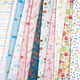 GOTS Katoenjersey Aquarel regenboog | Tula – wit,  thumbnail number 11