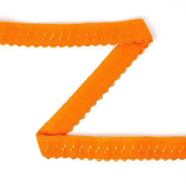Elastische kanten boordband 10 – oranje,  image number 1
