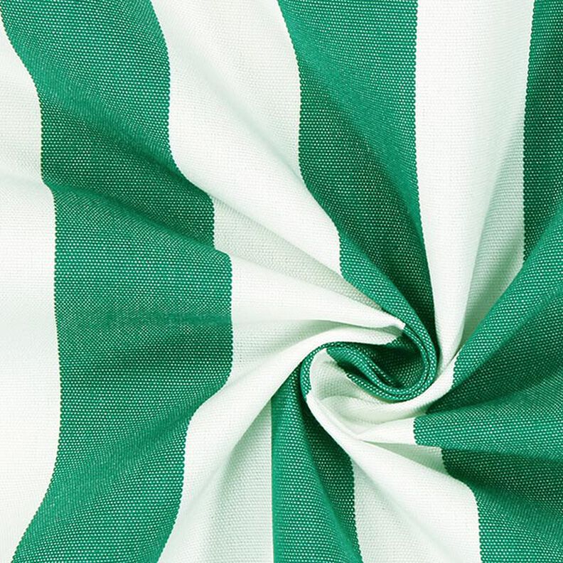 Luifelstof strepen Toldo – wit/groen,  image number 2
