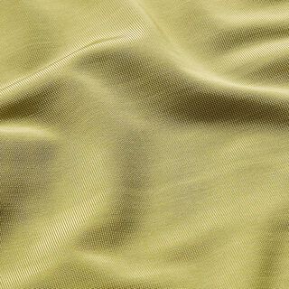 Zeer elastische tricotstof effen – geel olijfgroen, 