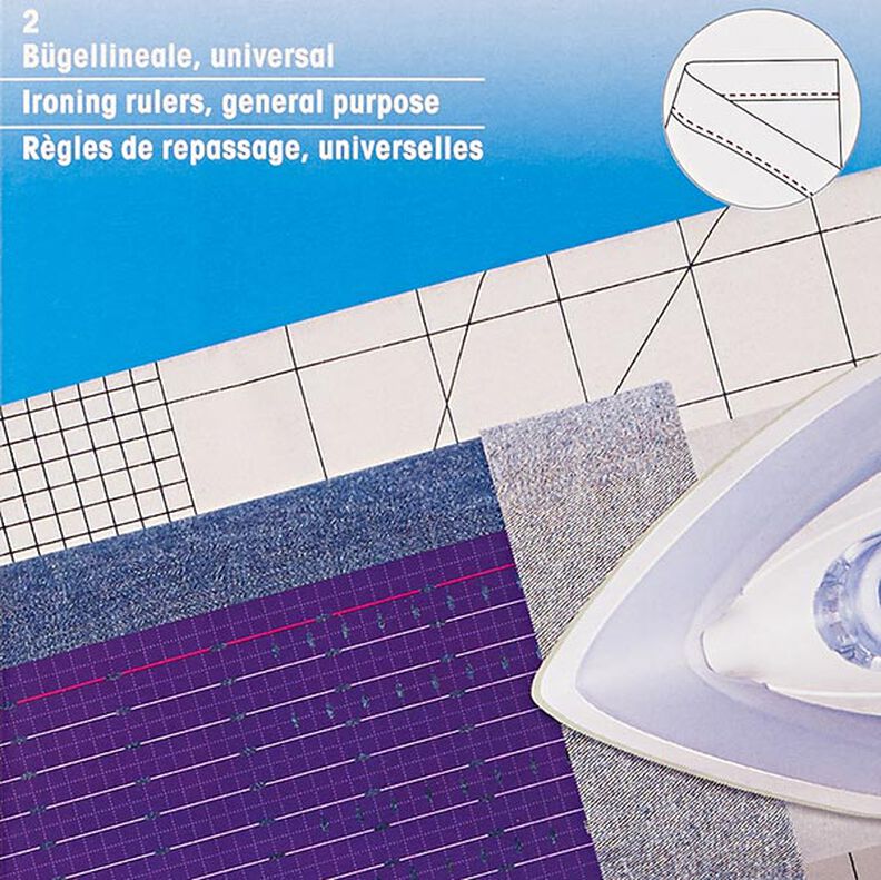 Universele strijkliniaal [2 Stuk] | PRYM,  image number 4