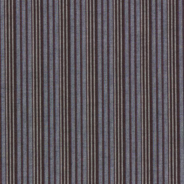 Overhemdenstof brede en smalle strepen – blauw/anthraciet,  image number 1