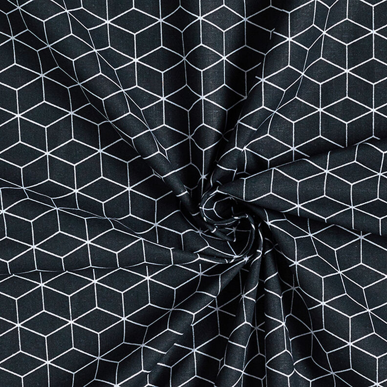 Cretonne  Grafisch – zwart,  image number 3