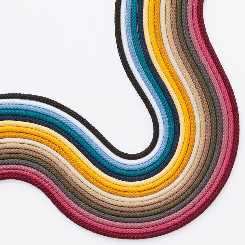 Anorak koord [Ø 4 mm] – currygeel,  image number 4