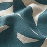 Decostof Half panama gewone bladeren – oceaanblauw/natuur,  thumbnail number 6