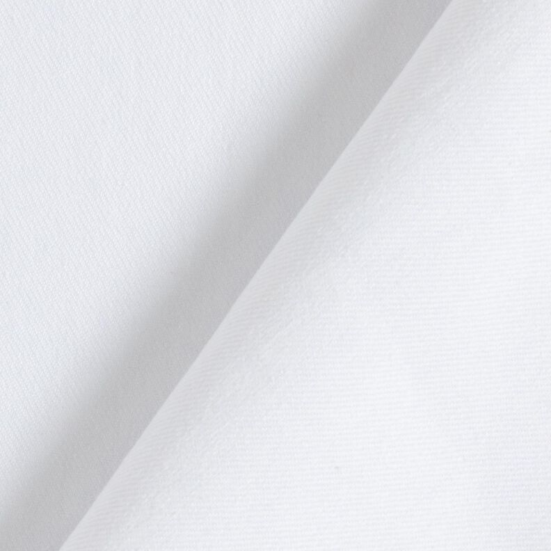 Stretch denim katoenmix medium – wit,  image number 3