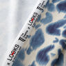 GOTS French Terry Batik luipaardpatroon | TCC x LOOKS by Wolfgang Joop – stralend blauw/creme,  thumbnail number 4