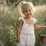 GOTS Katoenpopeline kleine regenbogen | Poppy Fabrics – natuur/reekalf,  thumbnail number 5