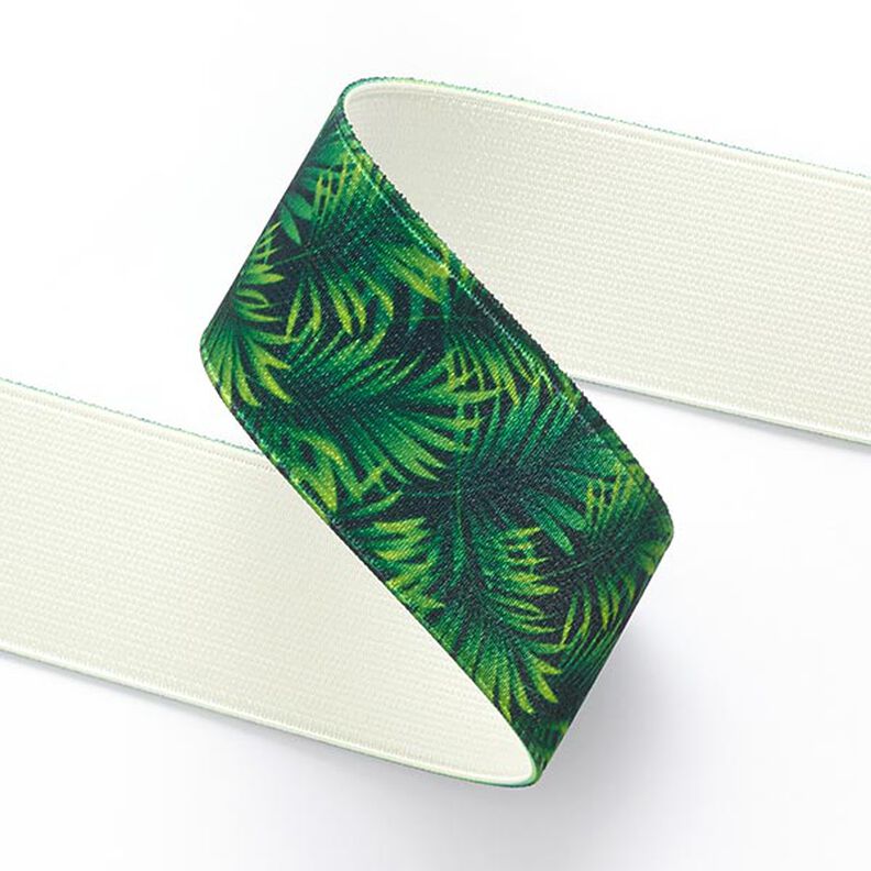 Elastiek Jungle [ 3,5 cm ] – grasgroen,  image number 2