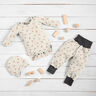 Katoenjersey kleine kersen – lichtbeige,  thumbnail number 6